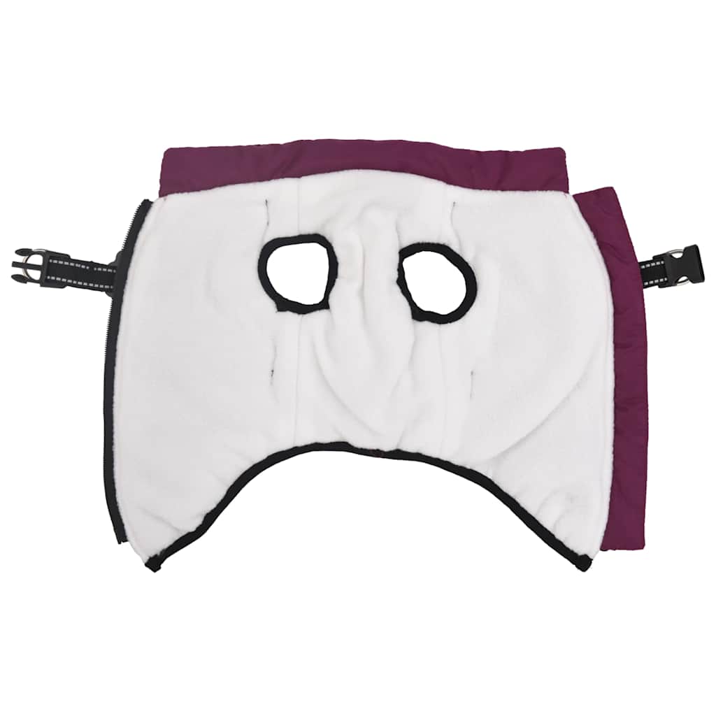 NNEVL Dog Coat with Harness Waterproof Reflective Purple XL