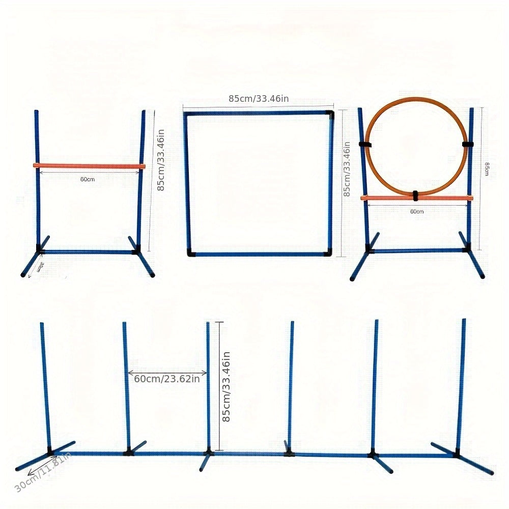 NNETM Dog Agility Training Set for Home & Pro Use