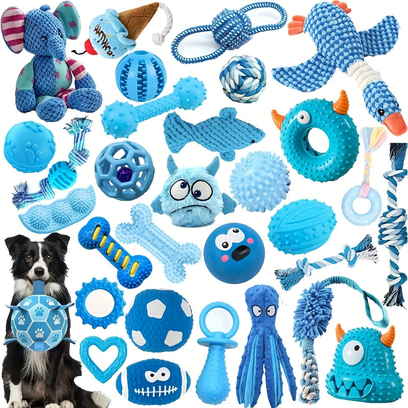 NNETM Series Dog Chew Toy Set (16pcs)
